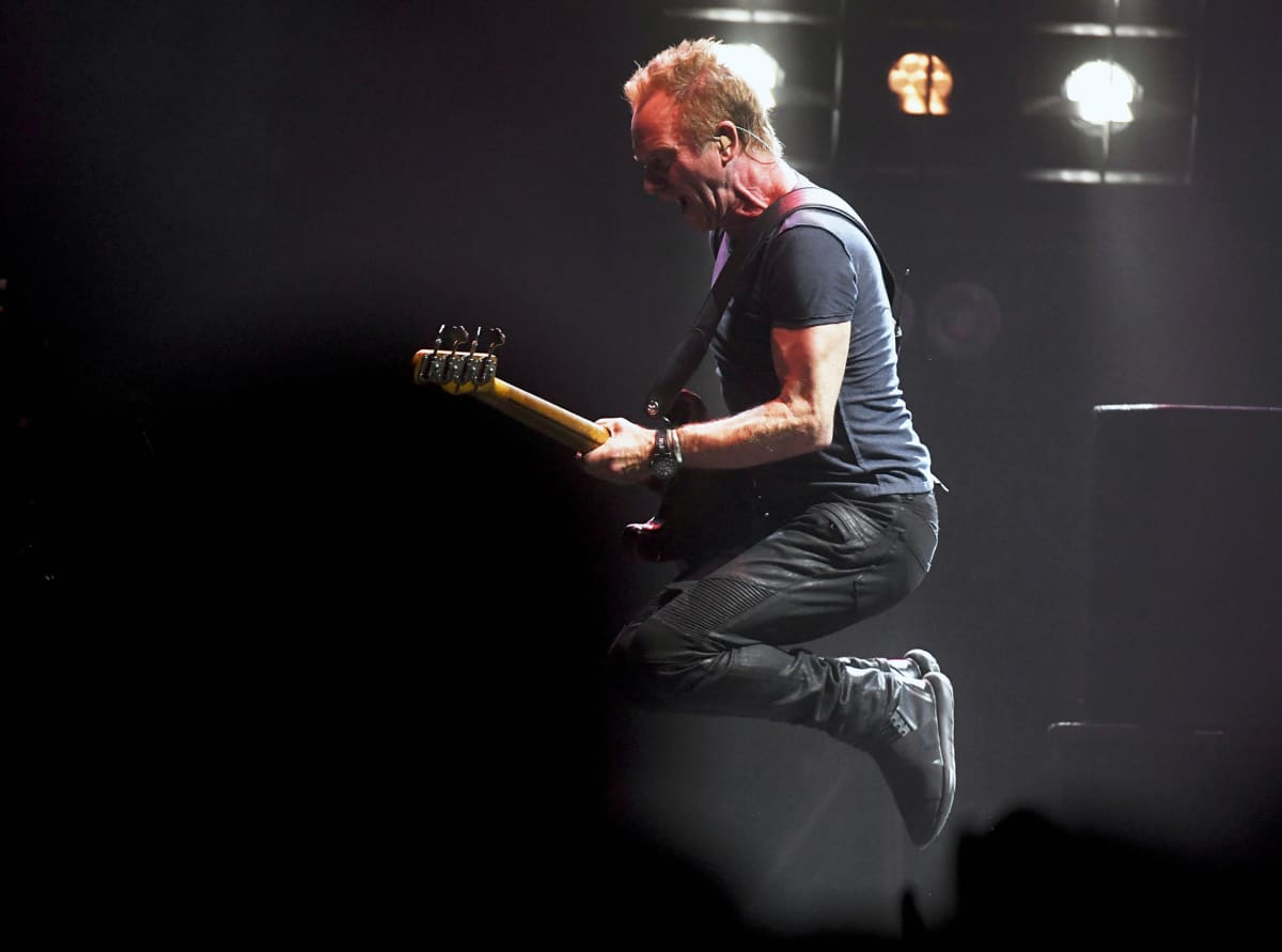 Sting esiintyy Helsingissä.