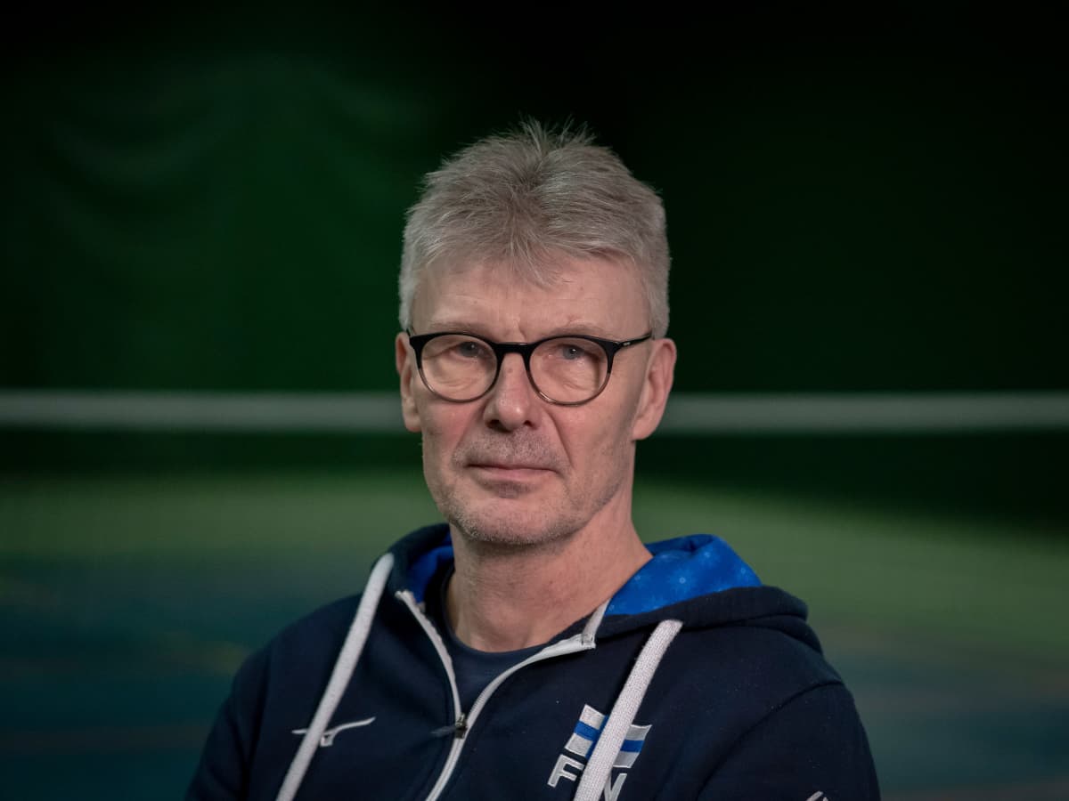 Suomen istumalentopallomaajoukkueen päävalmentaja Jari Lankinen.