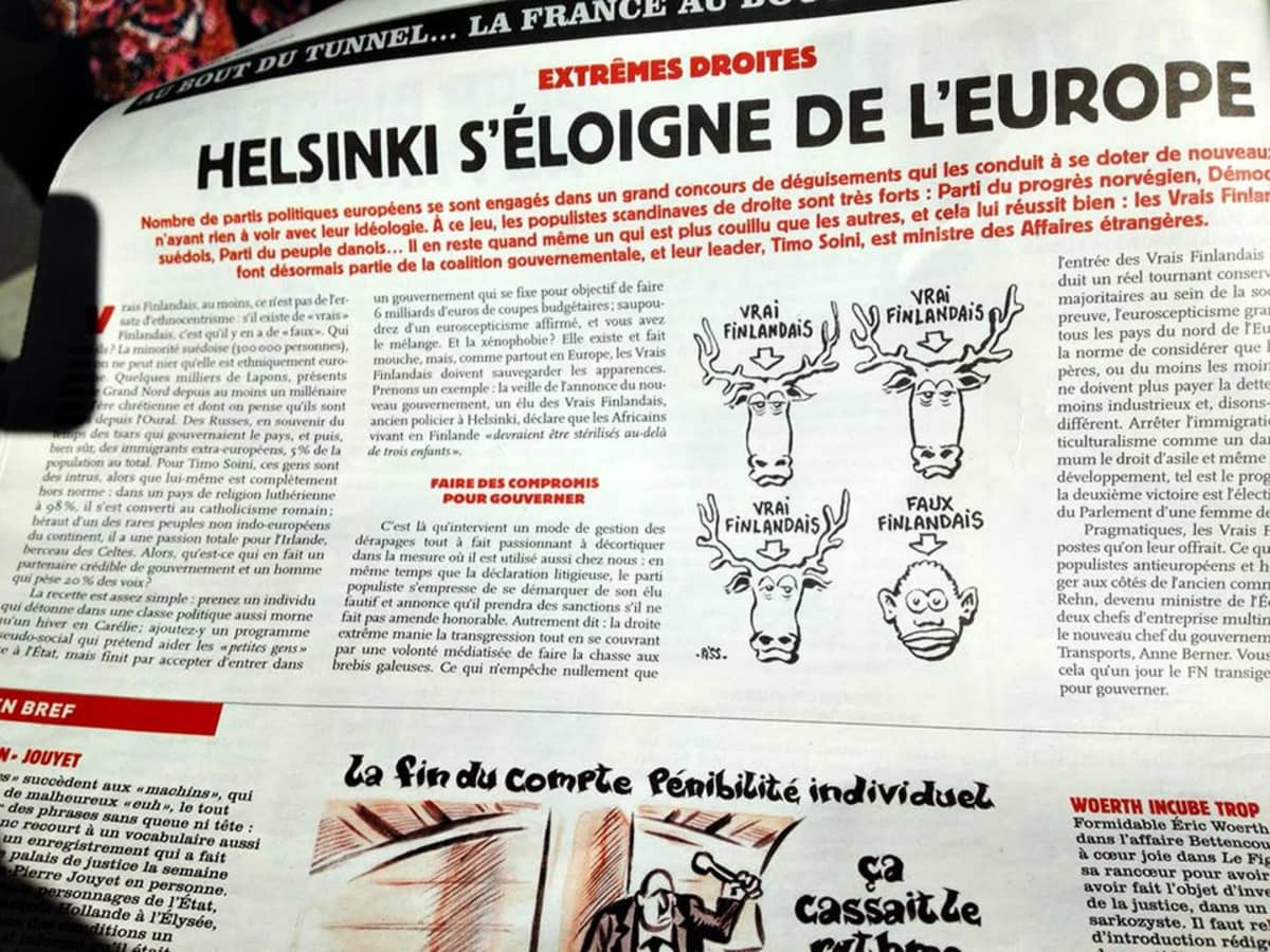 Charlie Hebdo lehti.