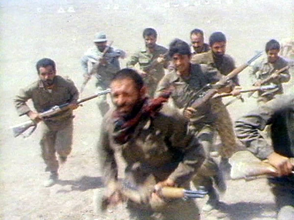 Iranin armeijan sotilaita 1980