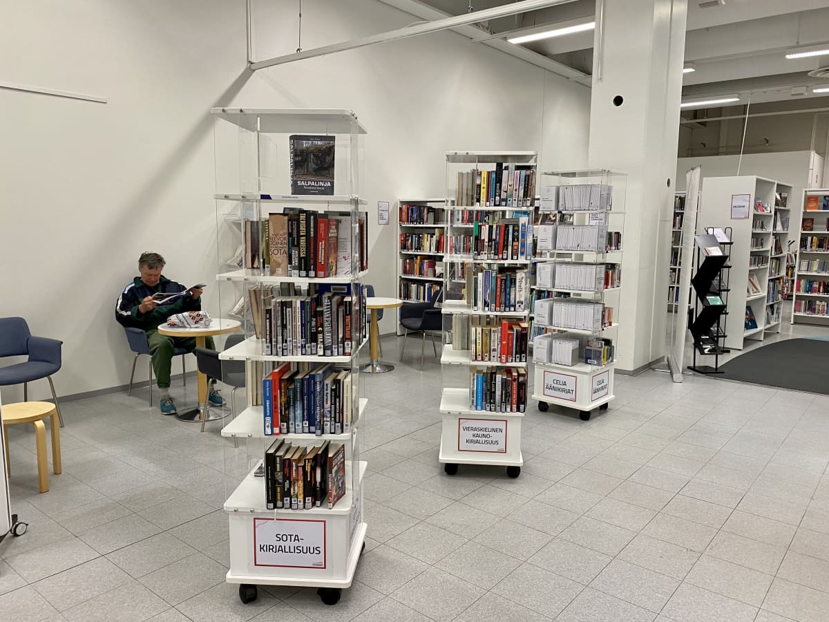 Rovaniemen pääkirjasto muutti remontin ajaksi kauppakeskukseen – Revontuli- kirjasto on avoinna viikon jokaisena päivänä