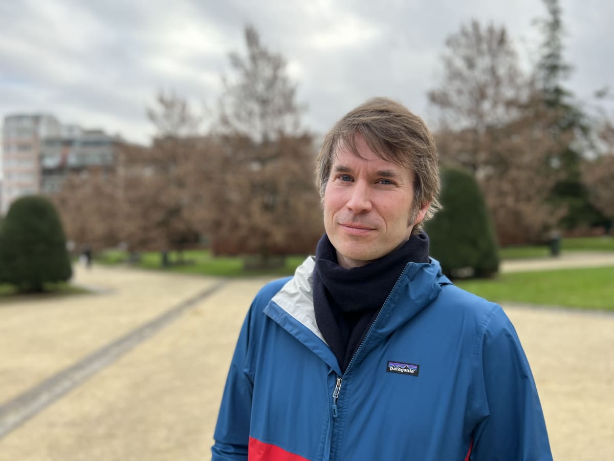 Bram Claeys arbetar som energiexpert i Belgien