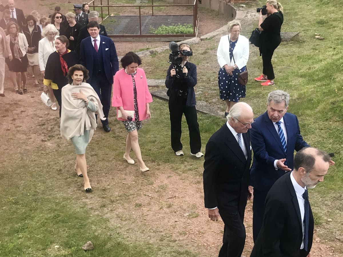 President Sauli Niinistö is visiting Åland for the centenary of self-government