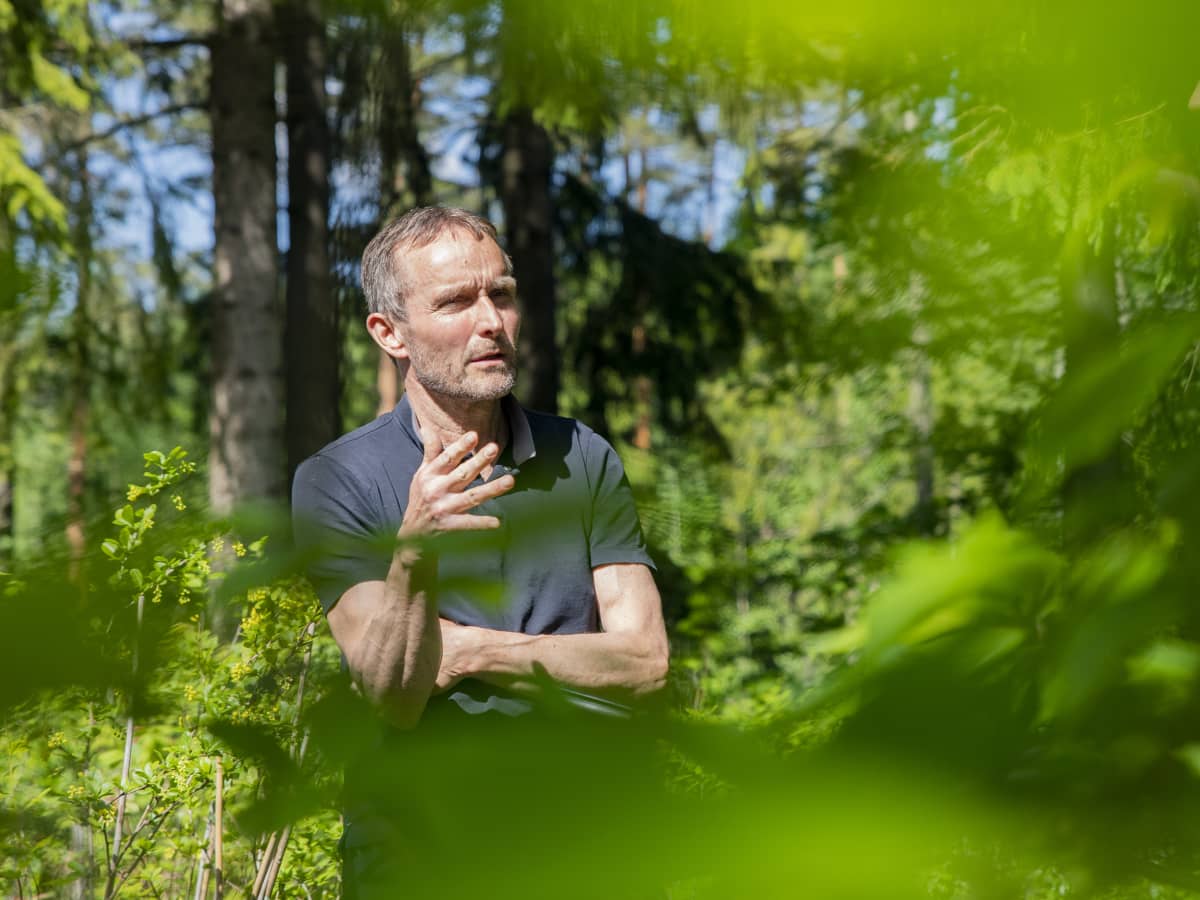 Arboretum Mustilan toiminnanjohtaja Jukka Reinikainen.