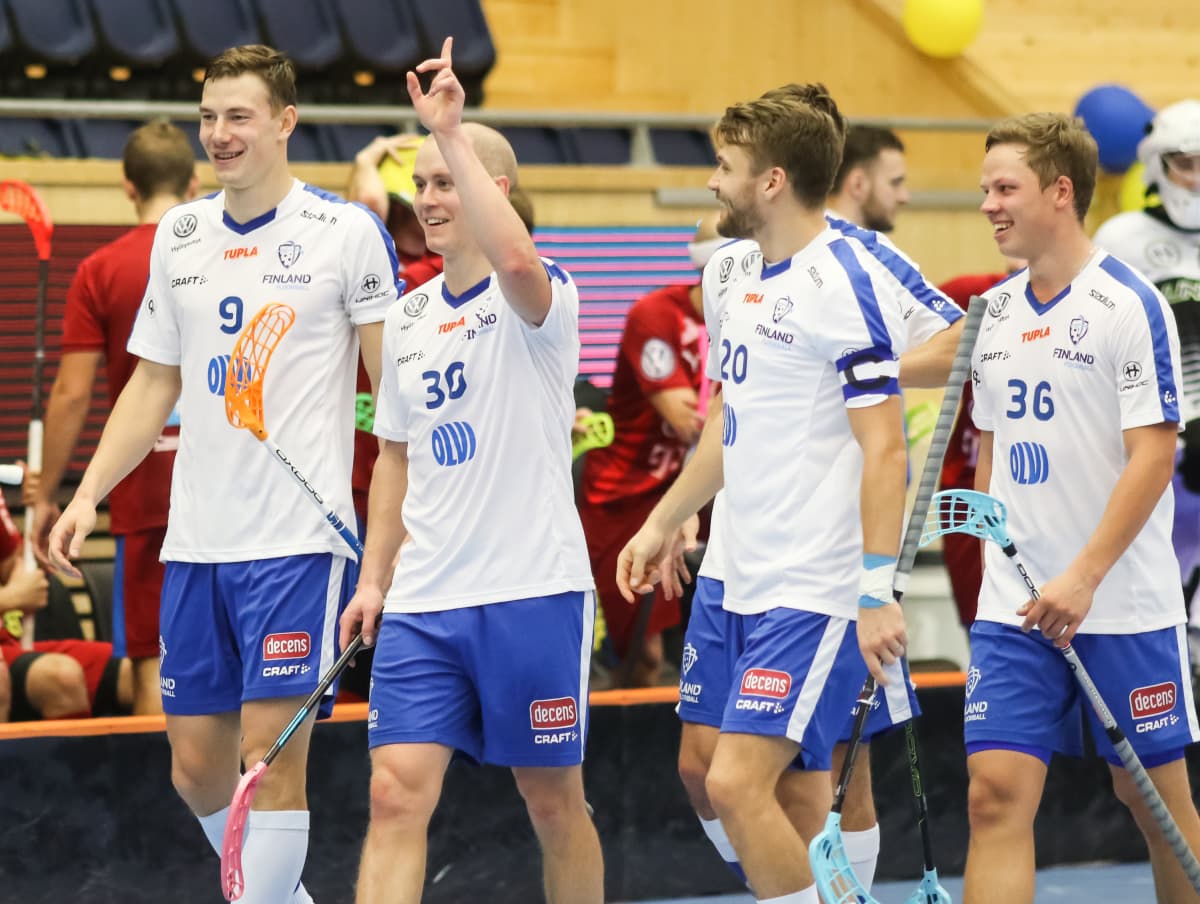 Suomen joukkue.