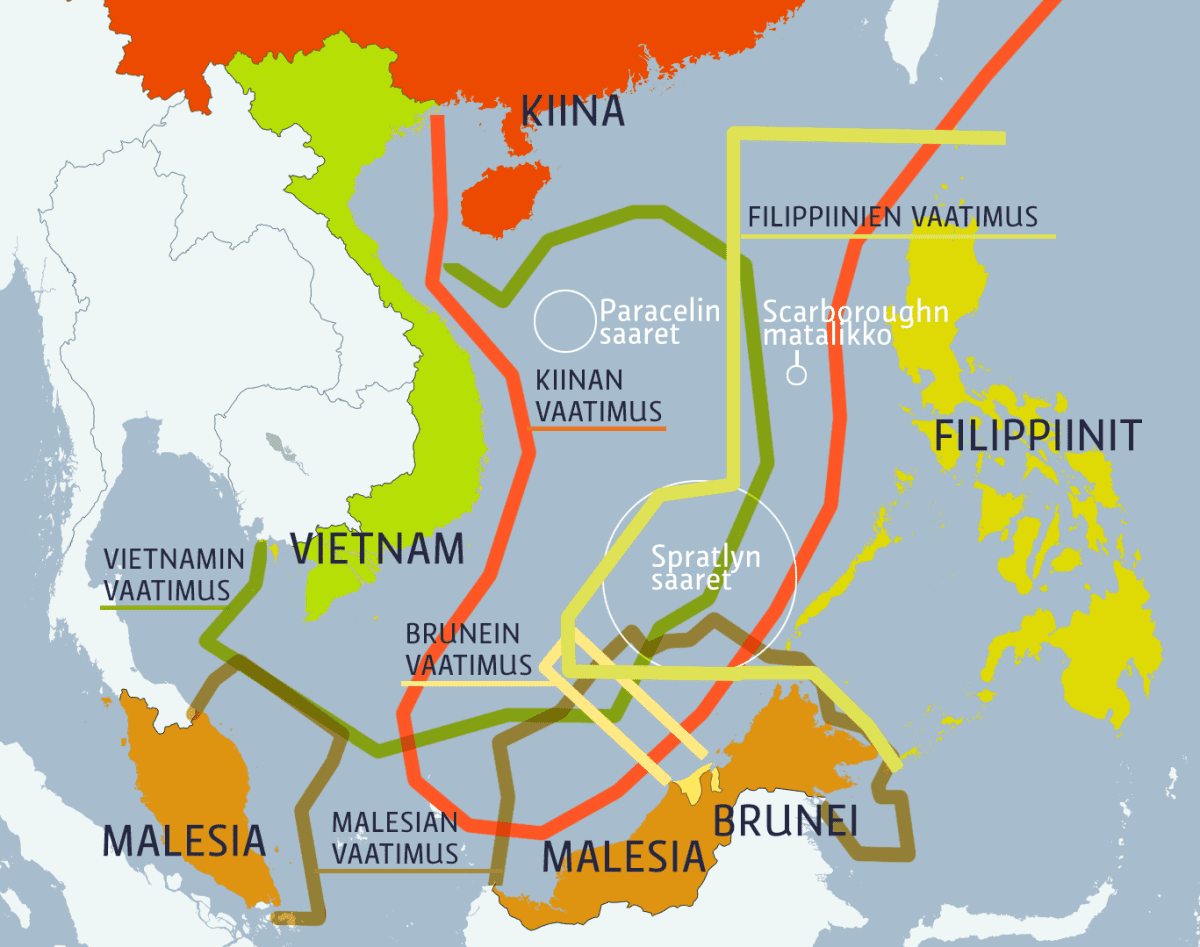 Kiina omii pian koko Etelä-Kiinan meren – ASEAN-maiden kokous on huolissaan  | Yle Uutiset