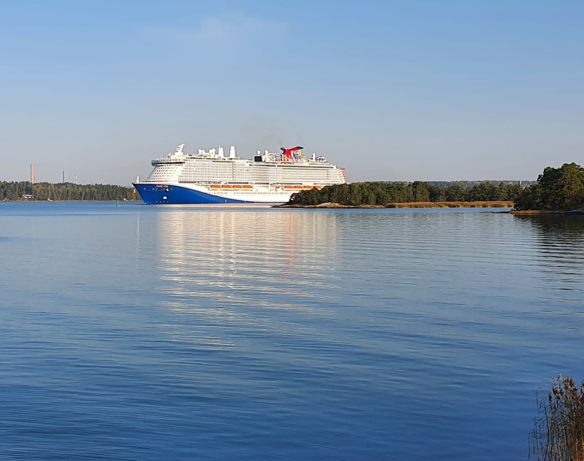 Mardi Gras lähti koeajolle Turusta 28.9.2020.