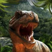 T. rex kita ammollaan lehtevässä liitukautisessa metsässä.