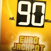 EuroJackpot-jättipotin mainos .