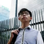 Joshua Wong oli yksi Hongkongin suurmielenosoitusten johtohahmoista. Nyt hän työskentelee kampanjoijana ja lobbarina Demosisto-puolueessaan.
