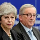 Theresa May  ja Jean-Claude Juncker