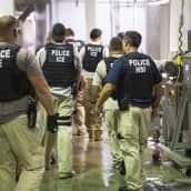 ICE:n agentit pidättivät lähes 700 siirtolaista useissa eri teollisuuslaitoksissa Mississippissä. 