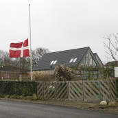Valokuva on otettu 1. tammikuuta Assensin kylässä Tanskassa.