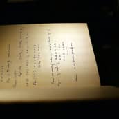 Alan Turingin muistikirja.