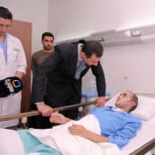 Bashar al-Assad sairaalassa 2011