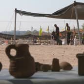 Ikivanha viinitehdas kaivettiin esiin Israelissa