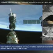 Venäläinen Sojuz MS-18 -avaruusalus toi elokuvan tekijät takaisin maahan