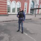 Venäjän ohjusiskun jäljet näkyvät yhä Kramatorskin asemalla