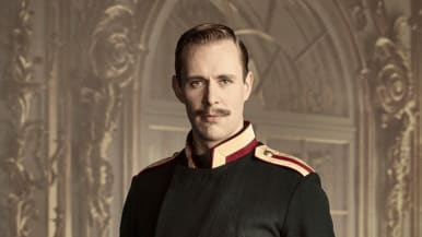 Baritoni Waltteri Torikka Carl Gustav Mannerheimin roolissa, Ilmajoen musiikkijuhlat 2017.