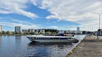 Pojat kalastivat Joensuussa matkustajasatamasta ammuksen