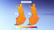 Kesä on ollut lämpimämpi kuin luulisi – nyt on luvassa lämmintä loppuviikolle