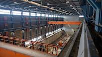 The number of personnel in the machine shops returned to its peak