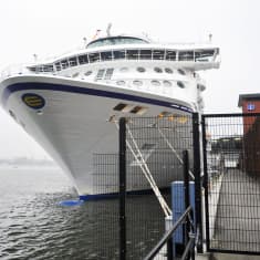 Birka Cruises satamassa Tukholmassa. 