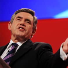 Britannian pääministeri Gordon Brown