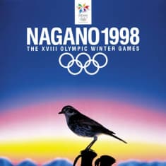 Naganon olympialaisten juliste