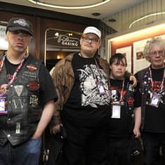 Kari Aalto, Sami Helle, Toni Välitalo ja Pertti Kurikka.