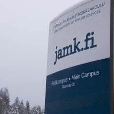 Jamkin pääkampuksen kyltti