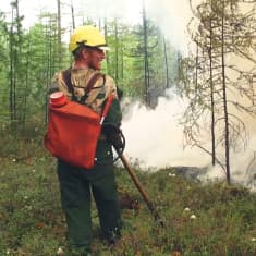 Metsäpalot riehuvat Siperiassa 