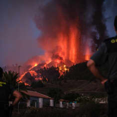 Tulivuori purkautuu Kanariansaariin kuuluvalla La Palmalla