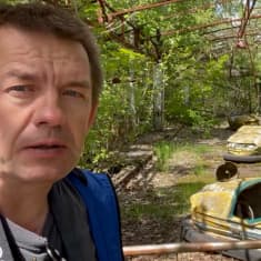 Mika Mäkeläinen kertoo millaista on Tšernobylin vieressä, Pripjatin kaupungin hylätyssä huvipuistossa