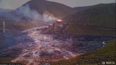 Islannissa liian uteliaita häädetään pois purkautuvan tulivuoren läheltä