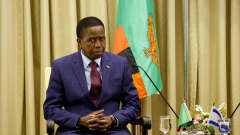Sambian presidentti Edgar Lungu
