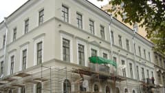 Suomi-talo Pietarissa on viimeistelyä vaille valmis 7. lokakuuta 2009.