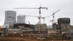 Uusia reaktoreita rakennettiin Sosnovyi Borissa lokakuussa 2016.
