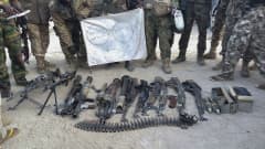 Boko Haramilta takavarikoituja aseita