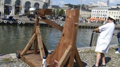 Jaakonpäivän kivenheitto Kauppatorilla 25.7.2019.
