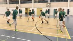 Tornion Palloveikkojen futsal-liigajoukkueen harjoitukset.