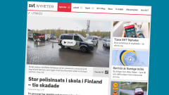 Kuvakaappaus SVT:n sivulta.