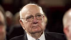 Paul Volcker oli Yhdysvaltain keskuspankin johtaja. 