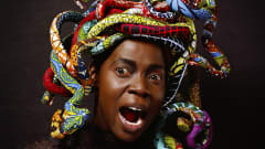Rajaus kuvasta: Yinka Shonibare CBE: Läntinen Medusa (2015)