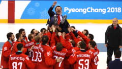 Etelä-Korean olympialaisten jääkiekkofinaali päättyi venäläisten riemujuhliin. 