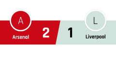 Arsenal - Liverpool 2-1