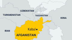 Afganistanin kartta.