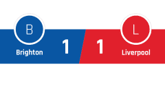 Brighton - Liverpool 1-1