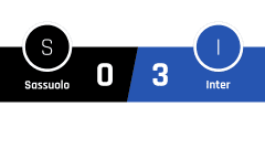 Sassuolo - Inter 0-3