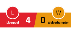 Liverpool - Wolverhampton 4-0